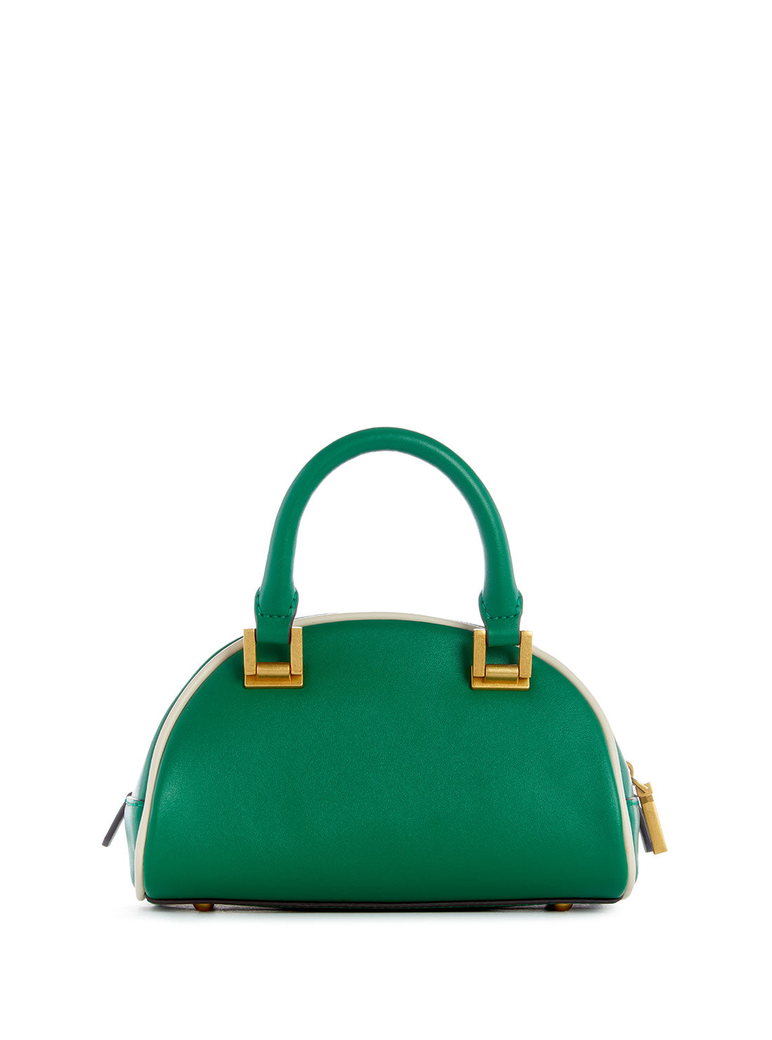 GUESS Women's Green Mildred Mini Bowler Bag VS896276 Back View