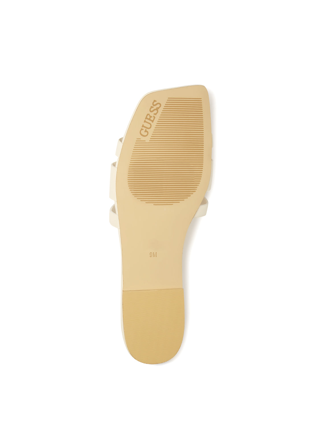 GUESS Women's Ivory Caffy Sandals CAFFY Bottom View