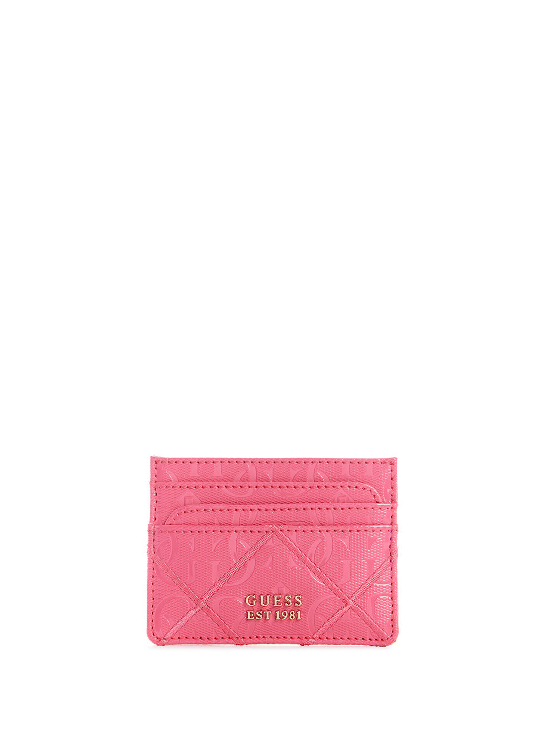 Magenta Caddie Card Holder GUESS