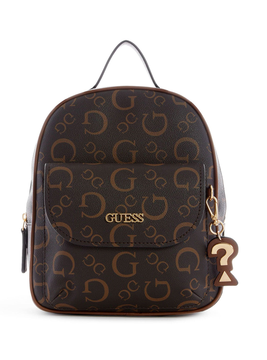 GUESS Women's Natural Collins Backpack SB864030 Front View