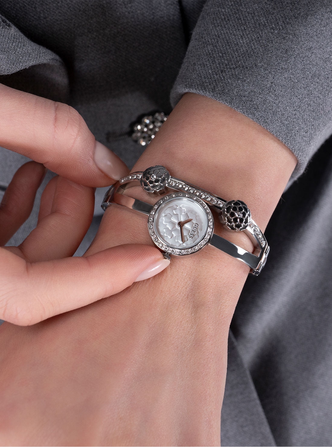 Silver Chloe Bracelet Watch