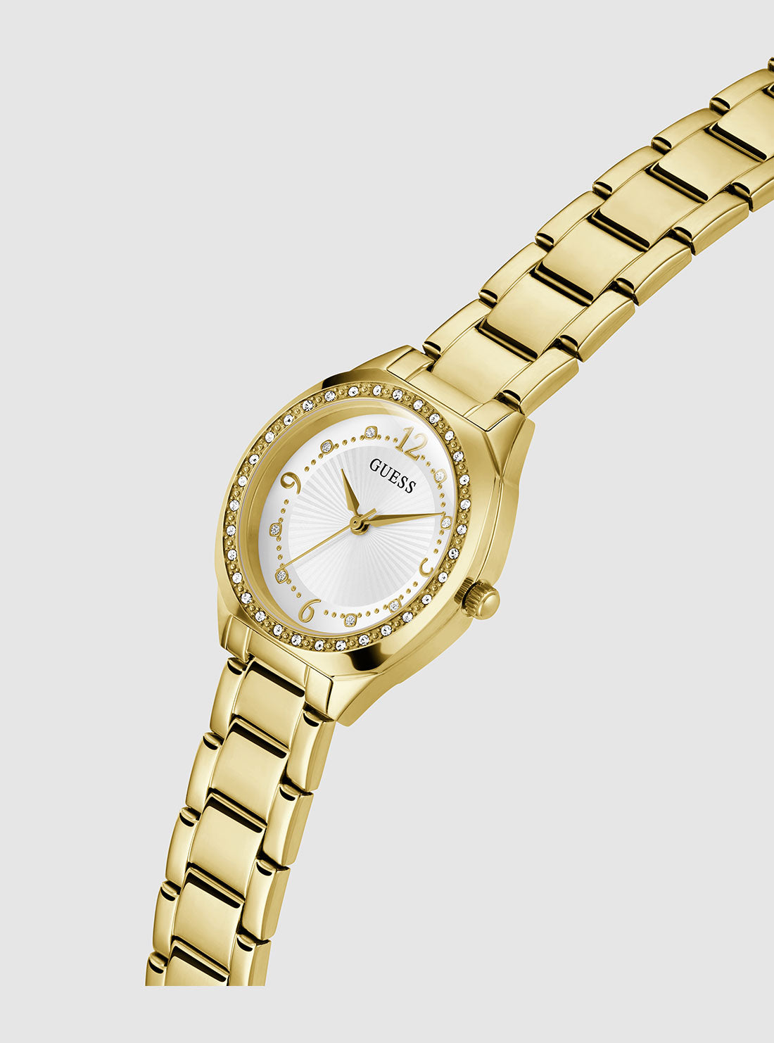 Gold Charlotte Chrystal Link Watch