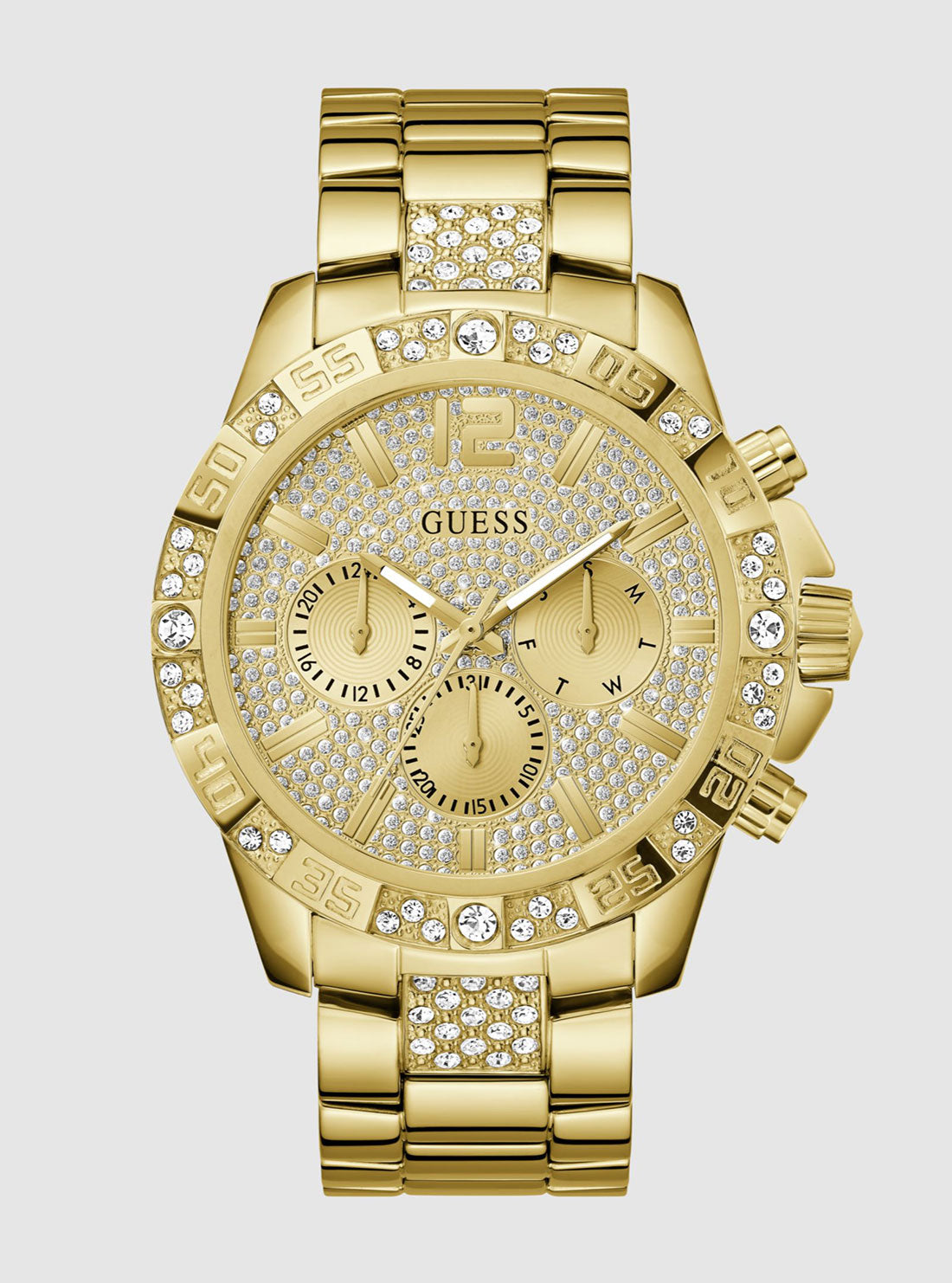 Gold Majestic Link Watch