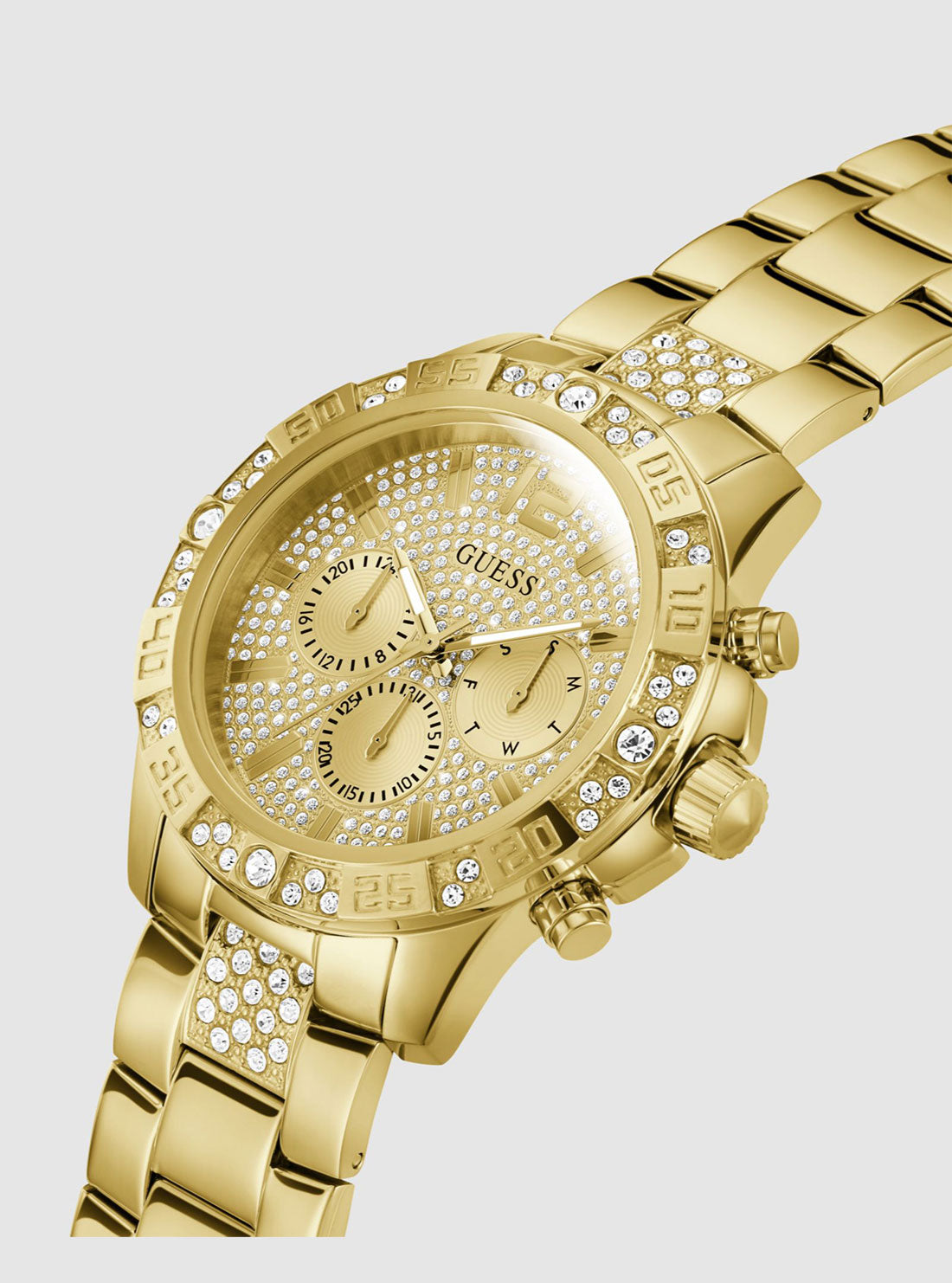 Gold Majestic Link Watch