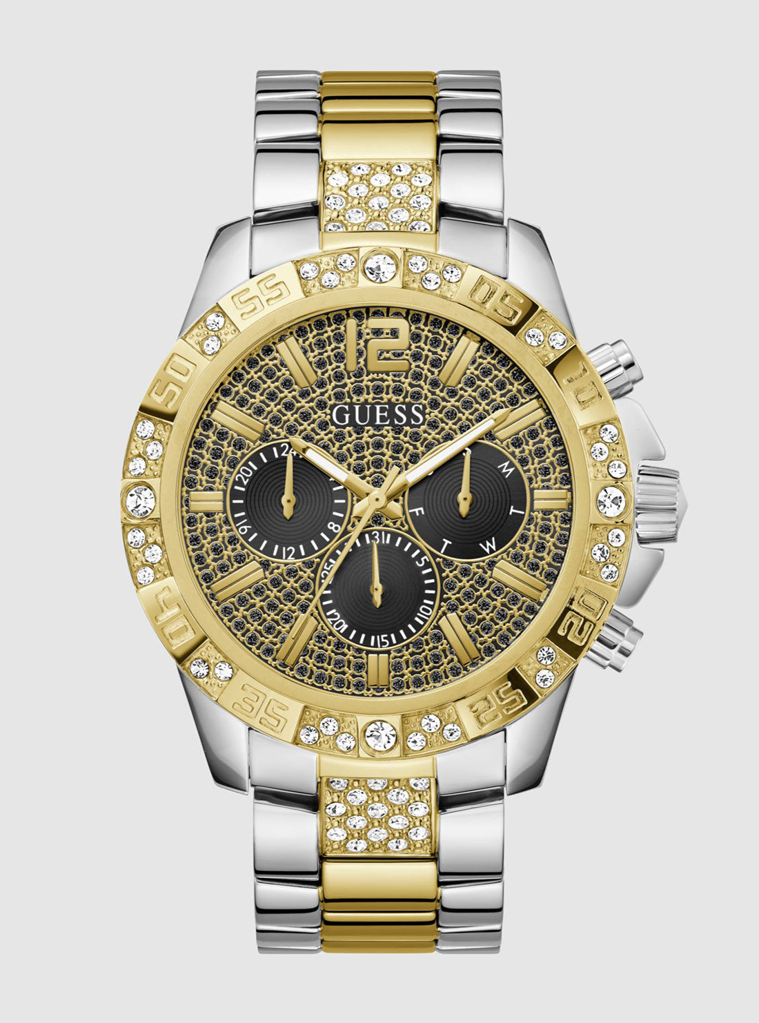 Gold Silver Majestic Link Watch