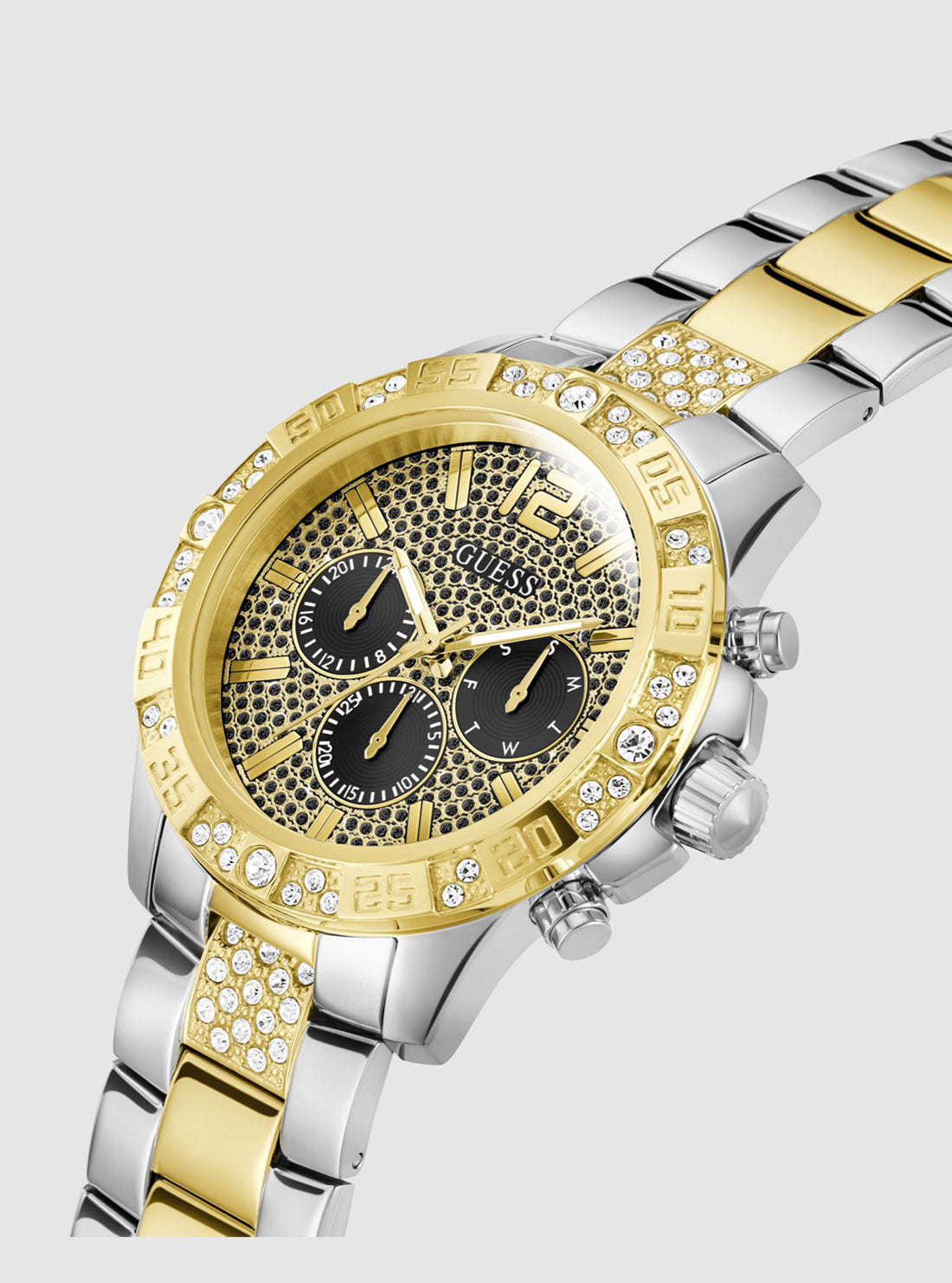 Gold Silver Majestic Link Watch