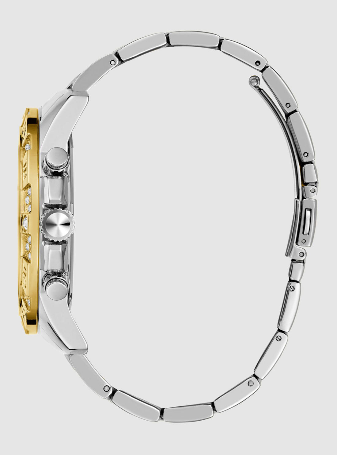 Gold Silver Majestic Link Watch