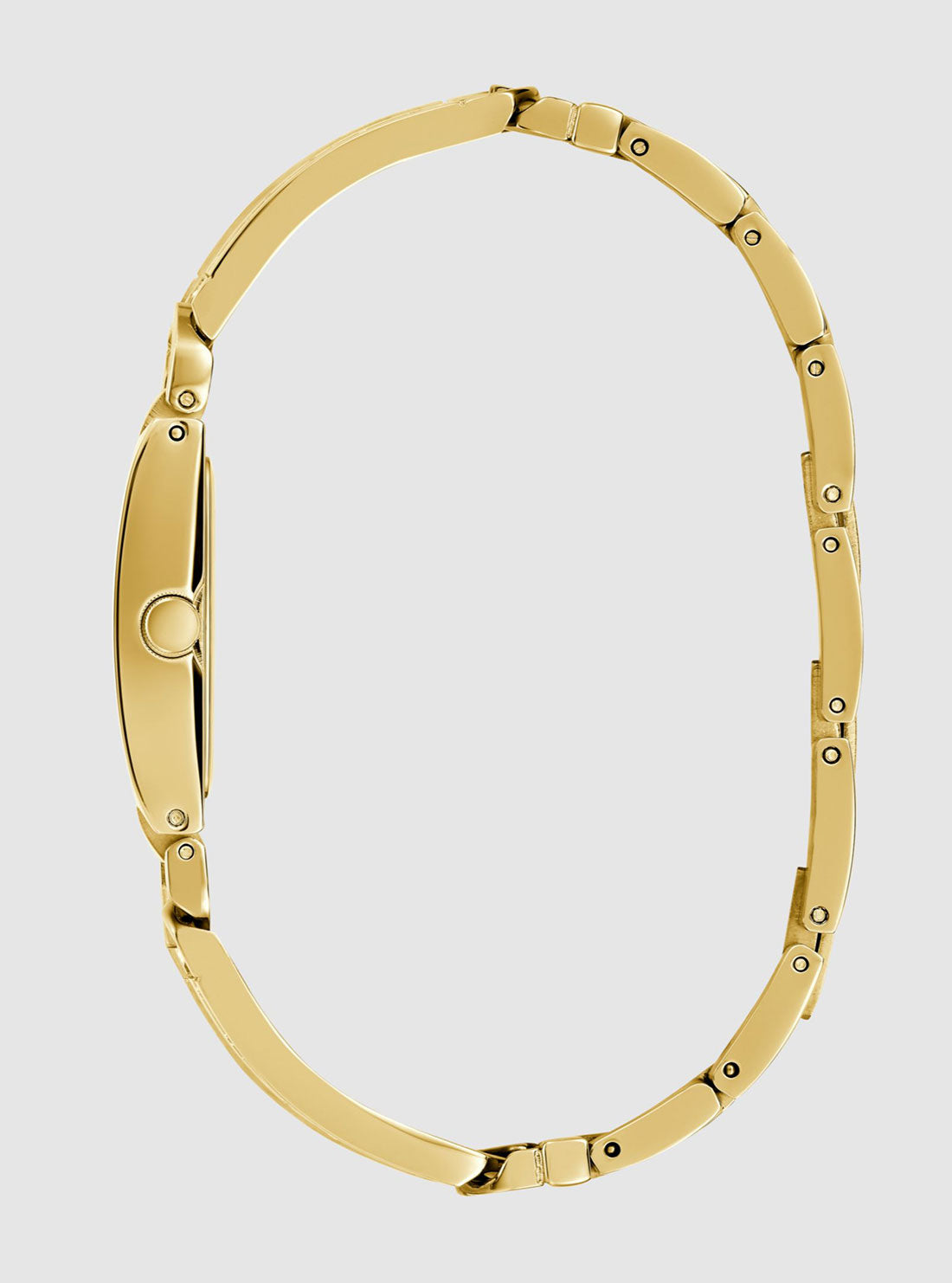 Gold Mod Animal Print Dial Link Watch