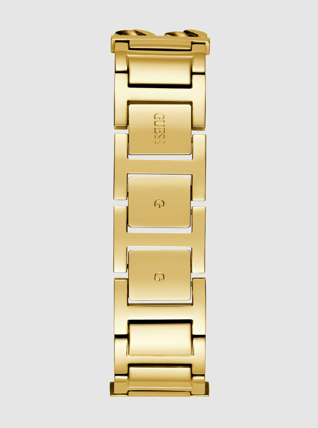 Gold Mod Animal Print Dial Link Watch