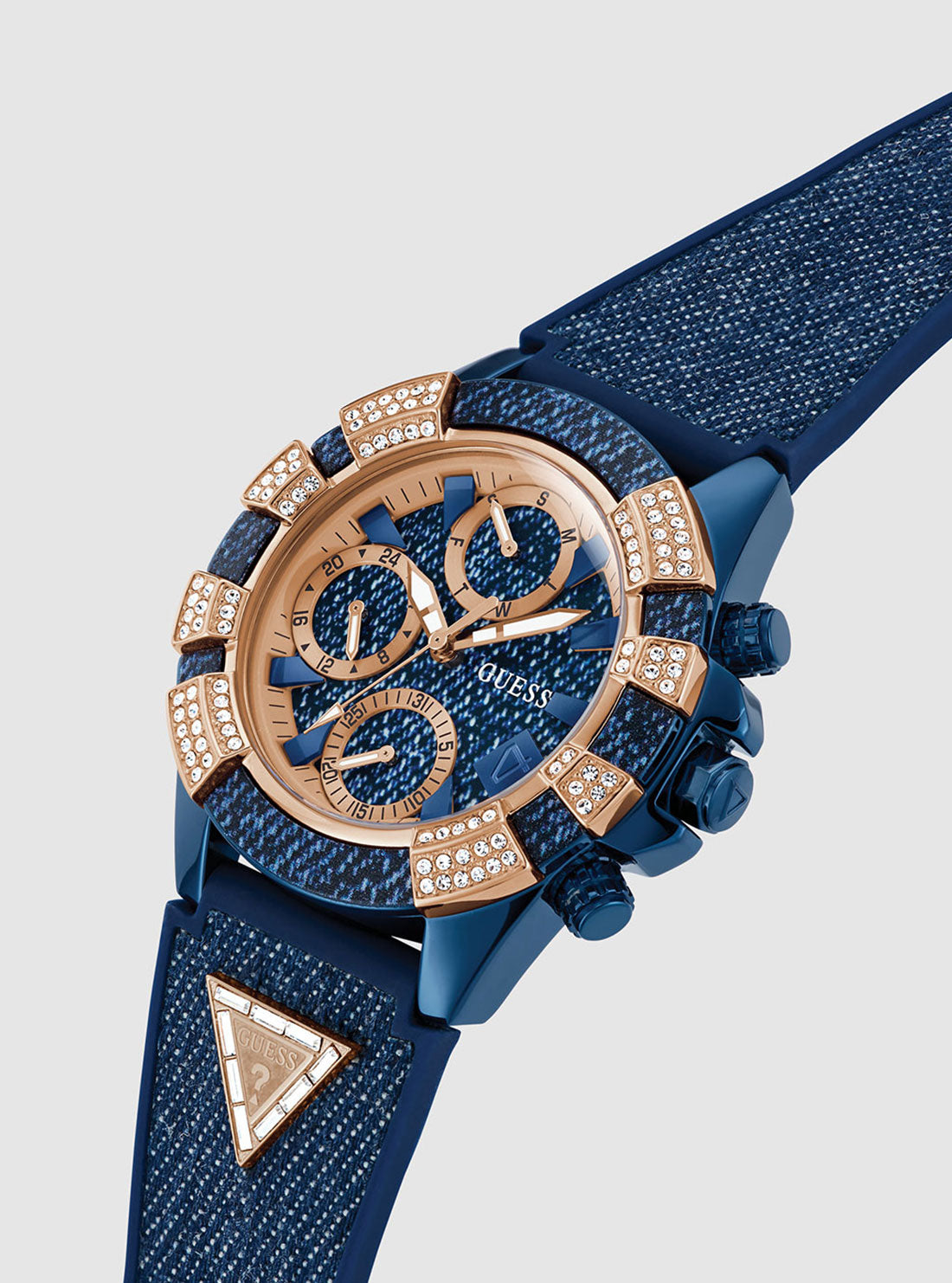 Denim Blue Iconic 40th Silicone Watch