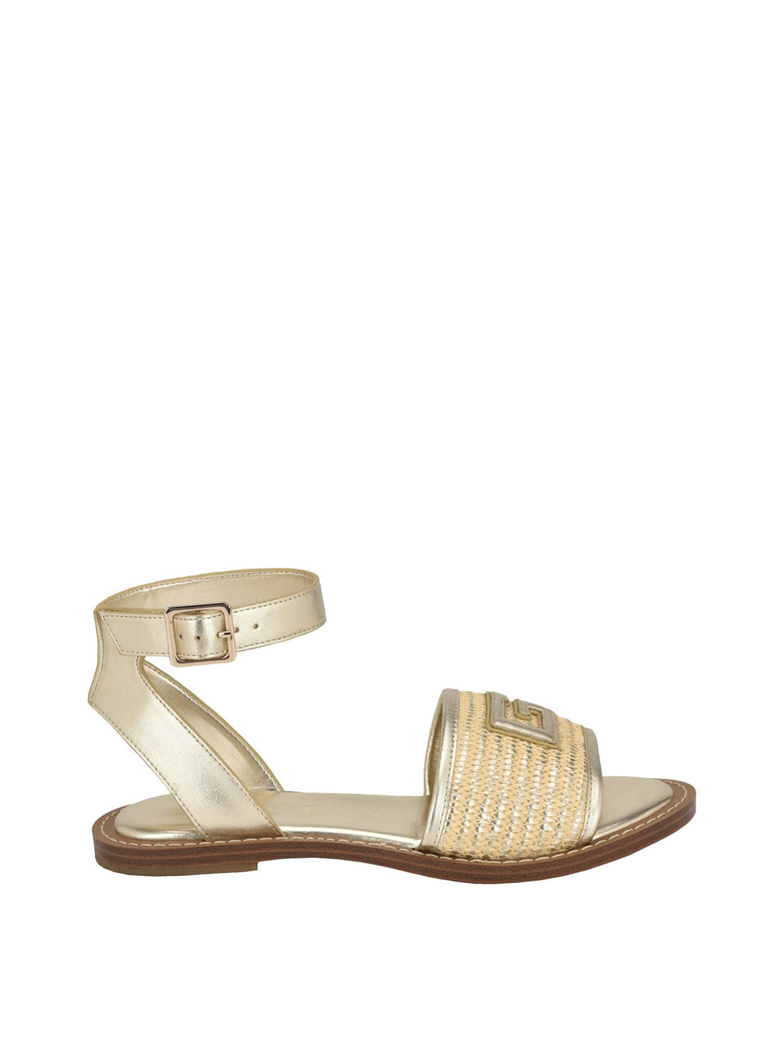 Gold Shay Sandals side view