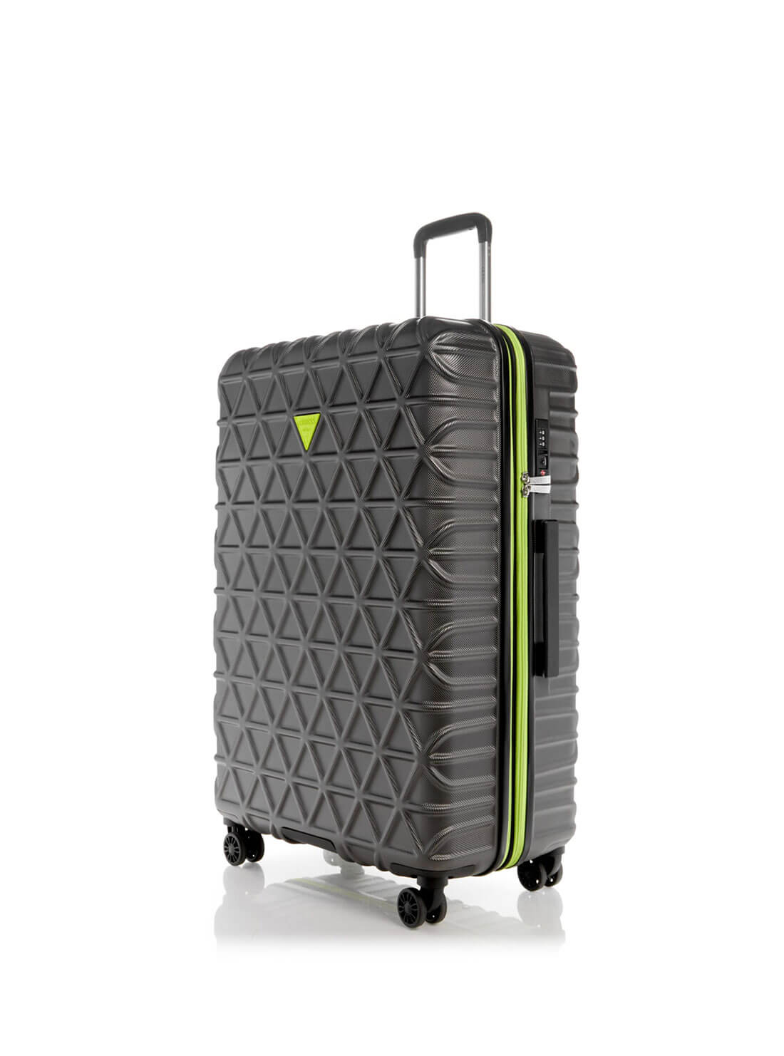 Travel Gunmetal Grey Le Disko 71cm Suitcase front view alternative