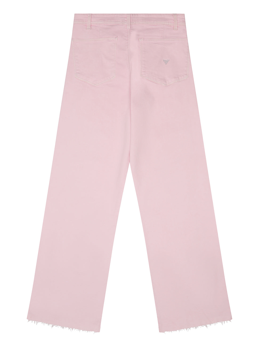 GUESS Pink Bull Denim Culotte Pants (7-16) back view