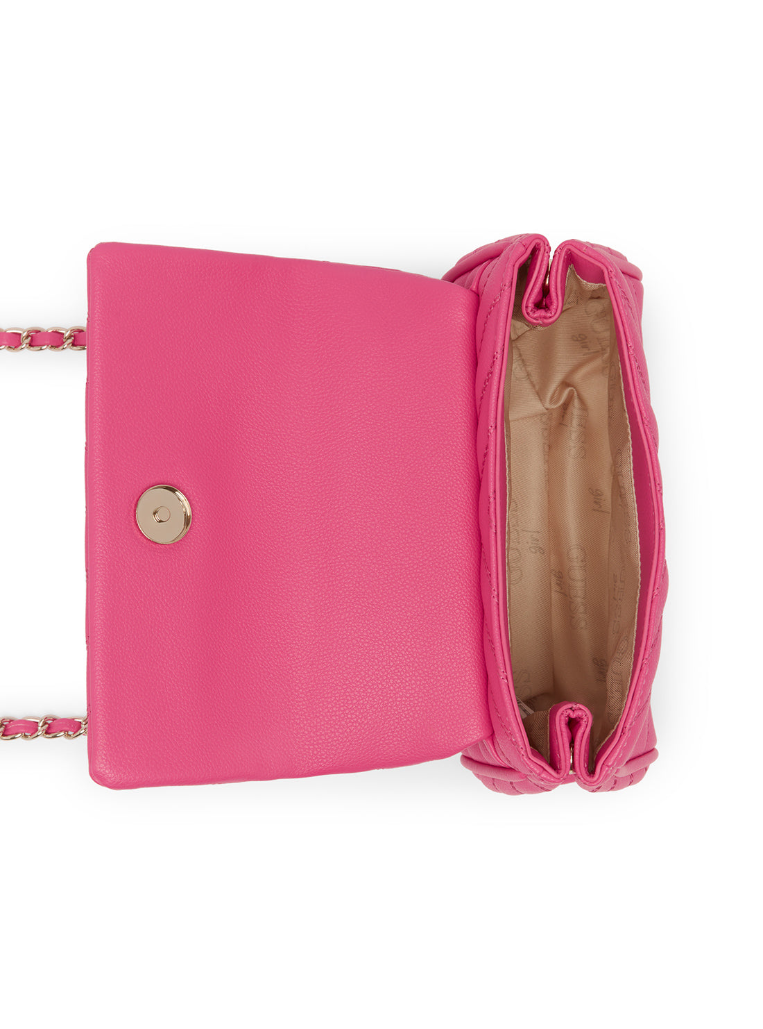 GUESS Kids Pink Maddie Girlfriend Crossbody Bag J4YZ42WFEN0 Inside View