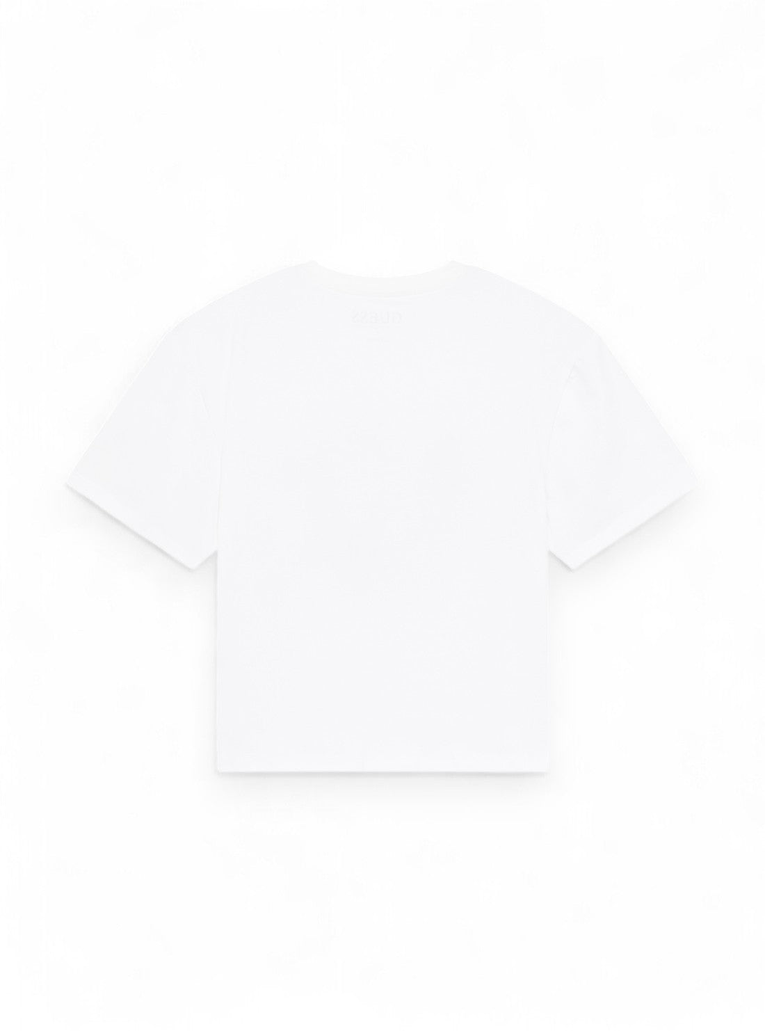 GUESS Kids Eco White Midi Short Sleeve T-Shirt (7-16) J5YI35K6YW4 Back View