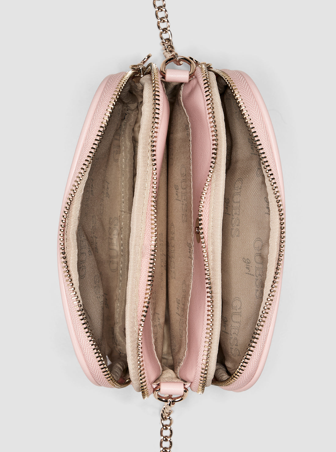 GUESS Kids Pink Camera Crossbody Bag J5YZ00WFMF0 Inside View