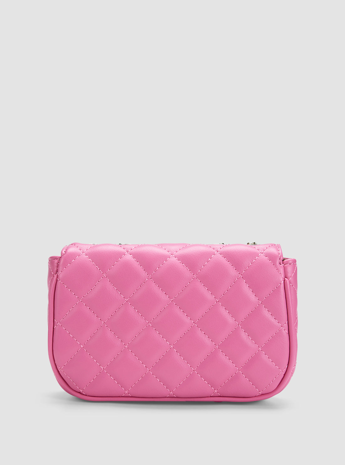 GUESS Kids Pink Mini Convertible Crossbody Bag J5YZ17WGT10 Back View