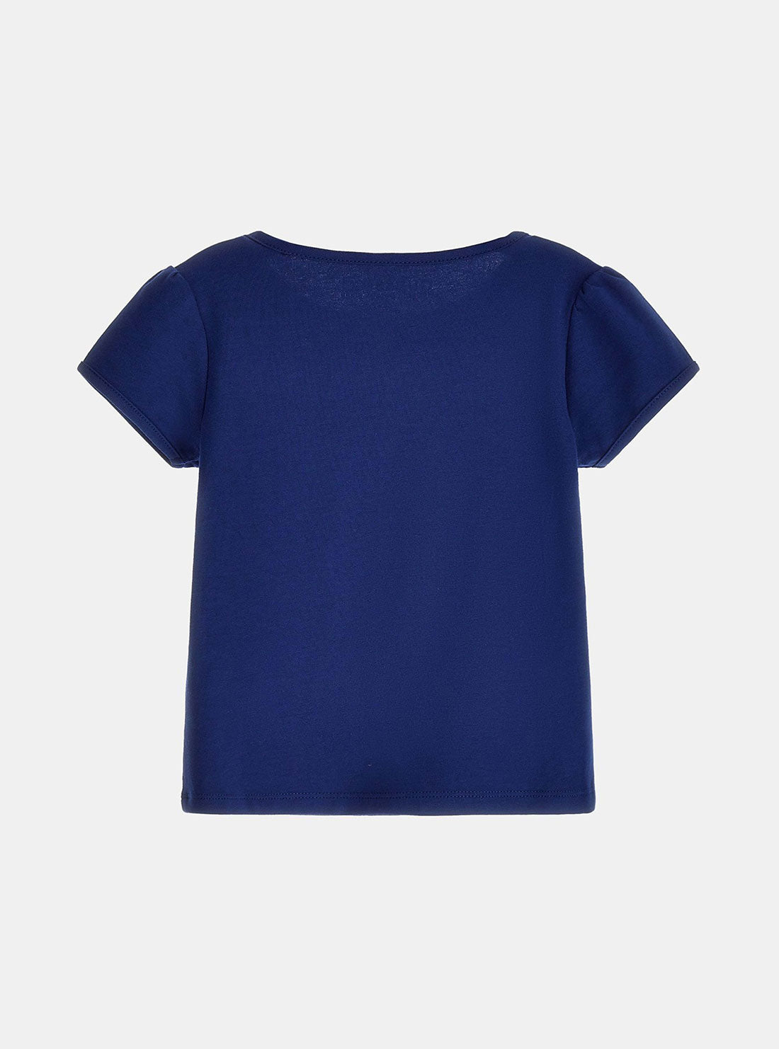 GUESS GUESS Blue Short Sleeve T-Shirt (2-7) back view