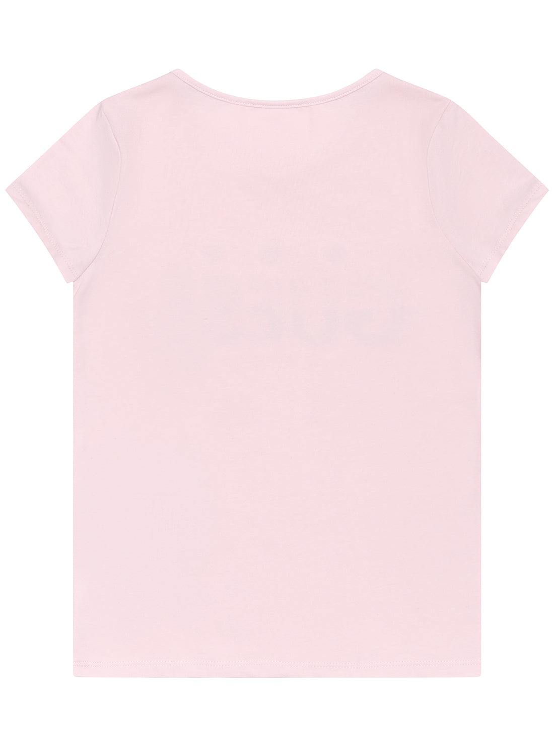 GUESS Ballet Pink Short Sleeve T-Shirt (2-7) back view