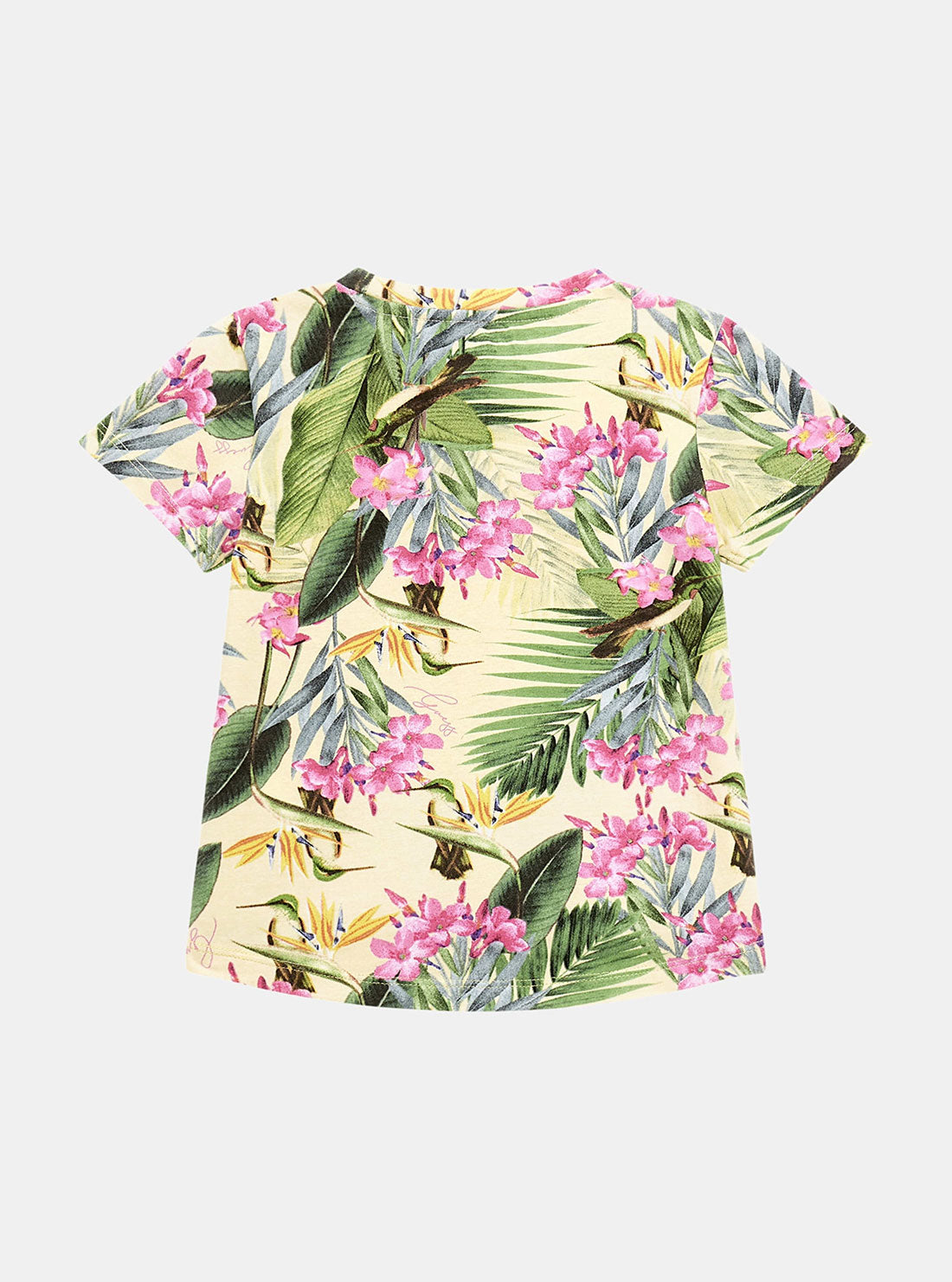 Floral Print Short Sleeve T-Shirt (2-7)