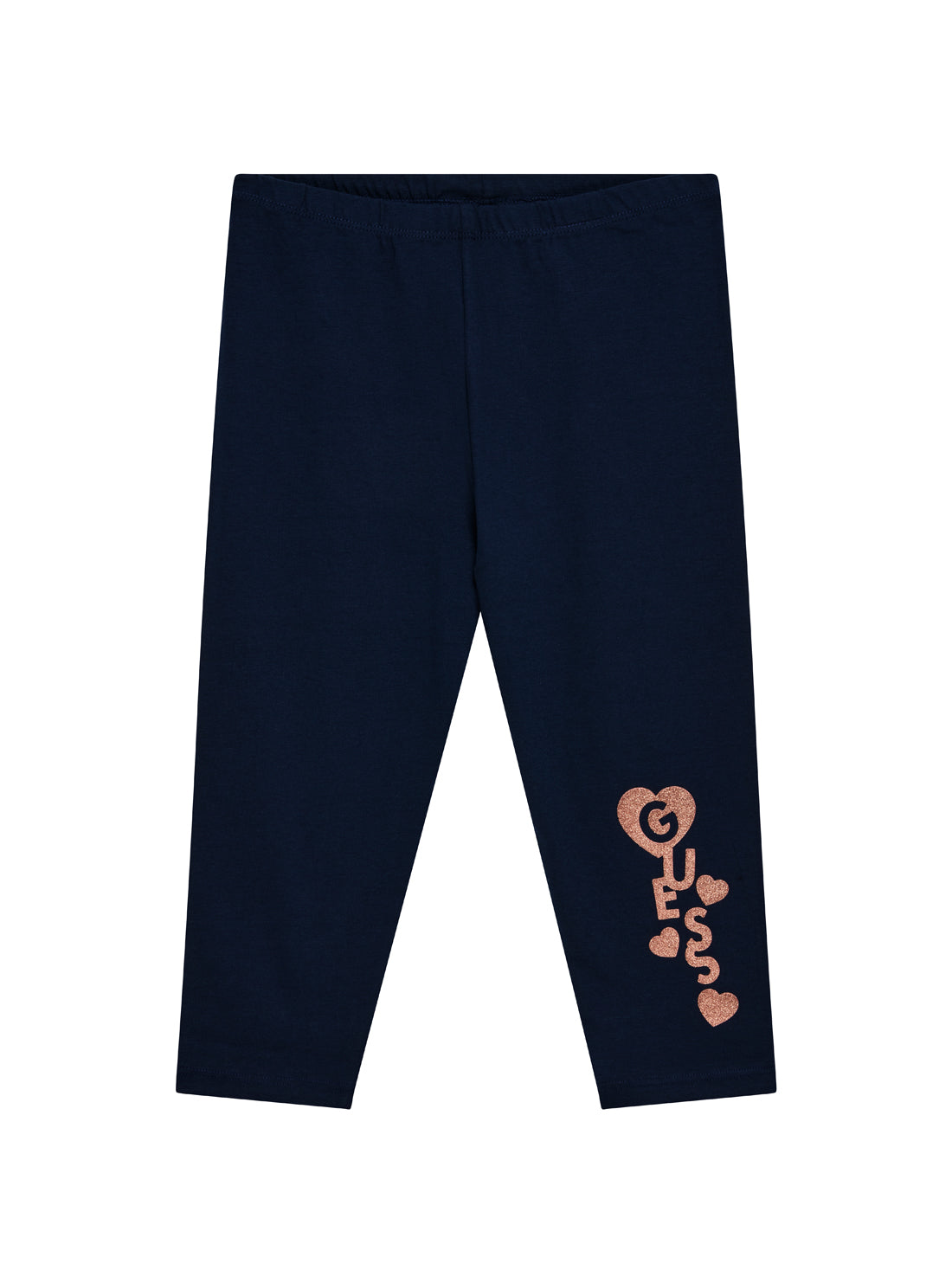 GUESS Kids Eco Blue Capri Leggings (2-7) K5GB03J1314 Front View