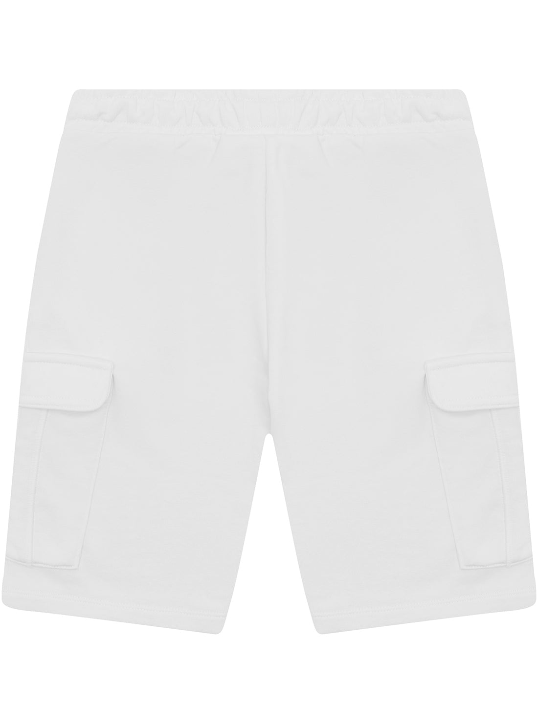 White Woven Cargo Shorts (8-16)