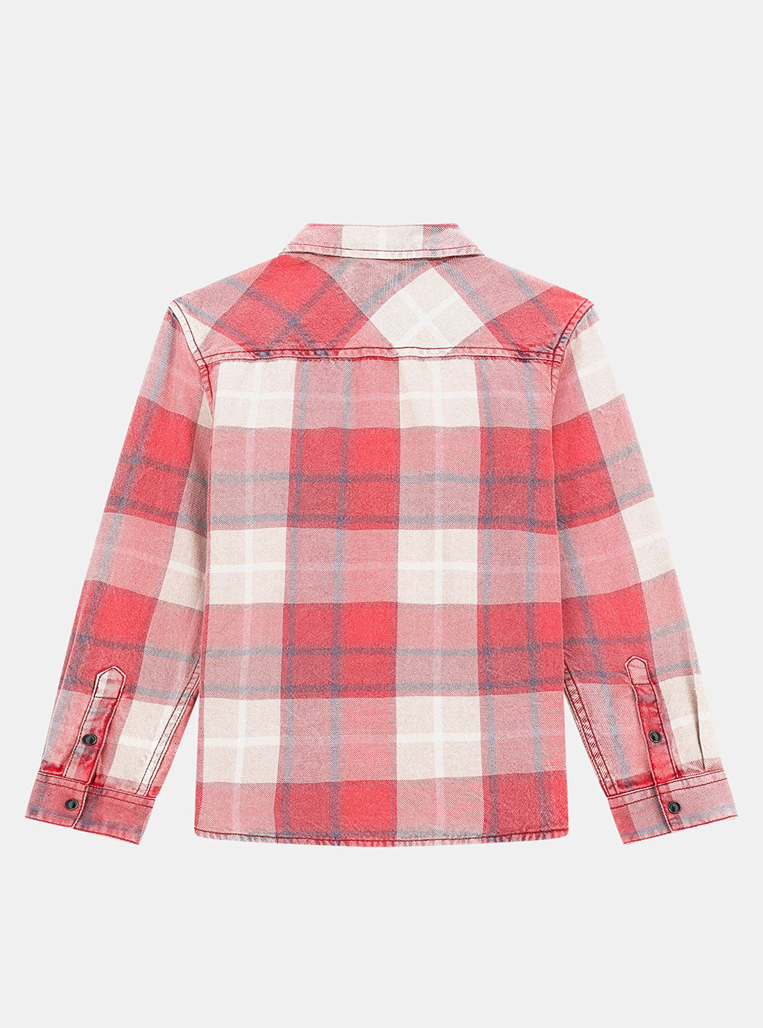 Red Flannel Long Sleeve Shirt (7-16)