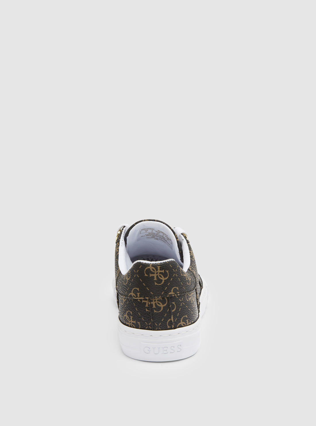 Brown Logo Loven Low-Top Sneakers