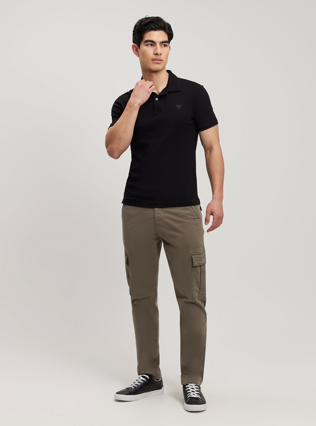 Brown Lonta Classic Cargo Pant full view