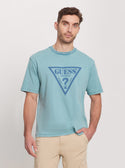 Guess Originals Blue Vintage T-Shirt  front view