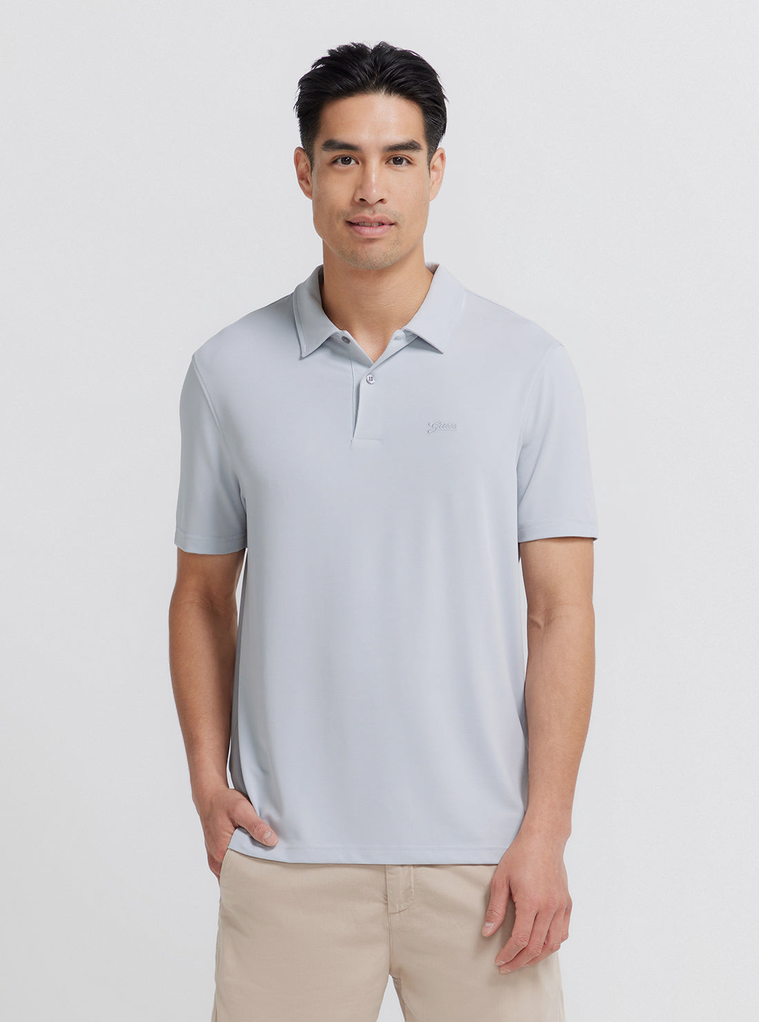 Eco Soft Grey Polo T-Shirt