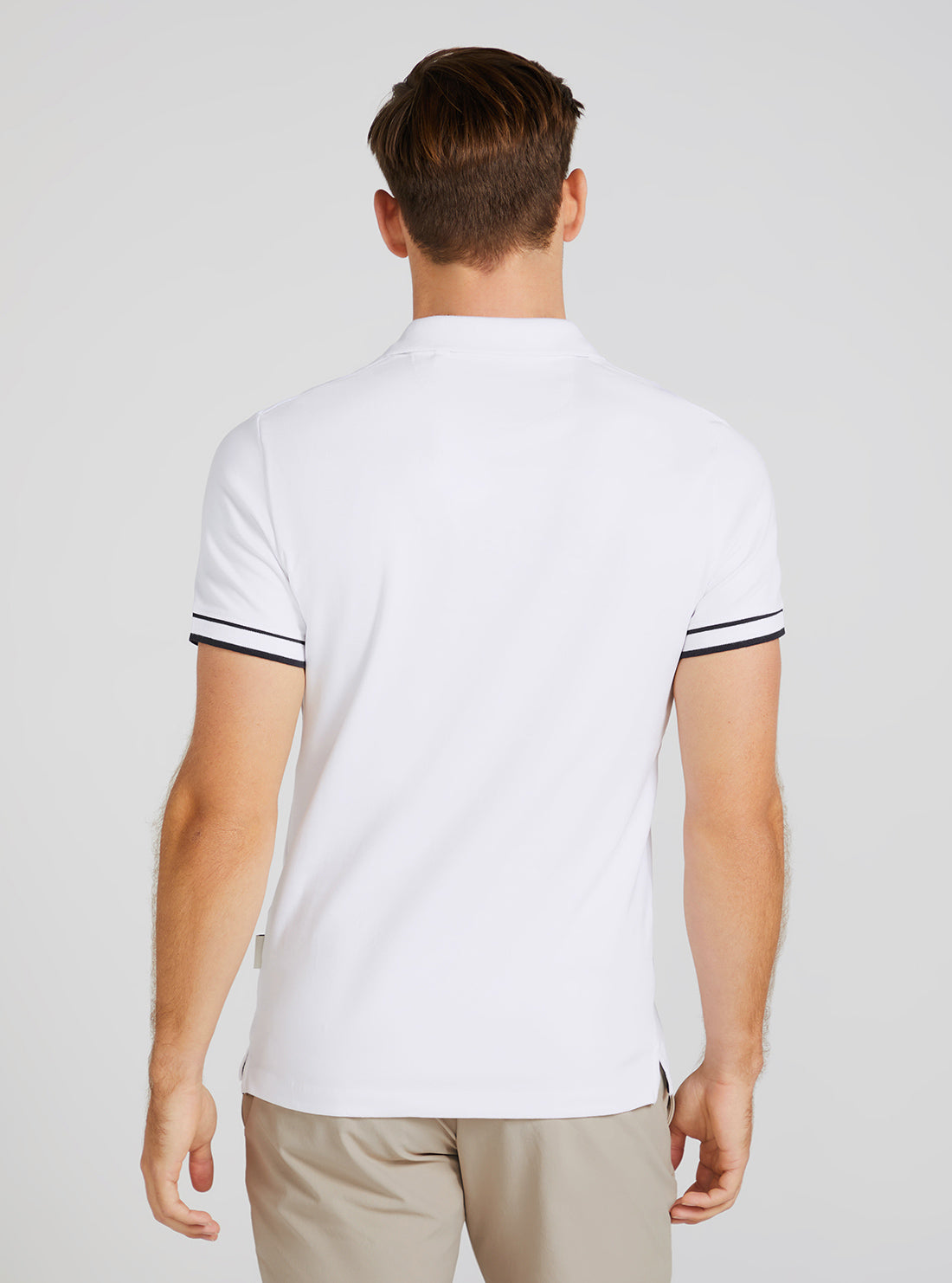 Eco White Oliver Polo T-Shirt