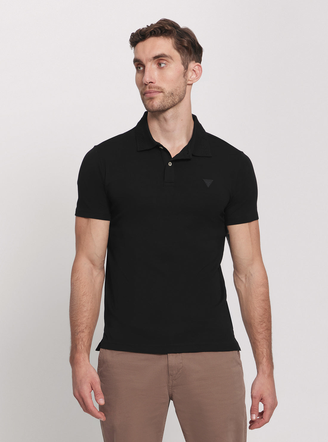 Eco Black Nolan Polo T-Shirt