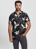 GUESS Eco Crane Short Sleeve Shirt front view