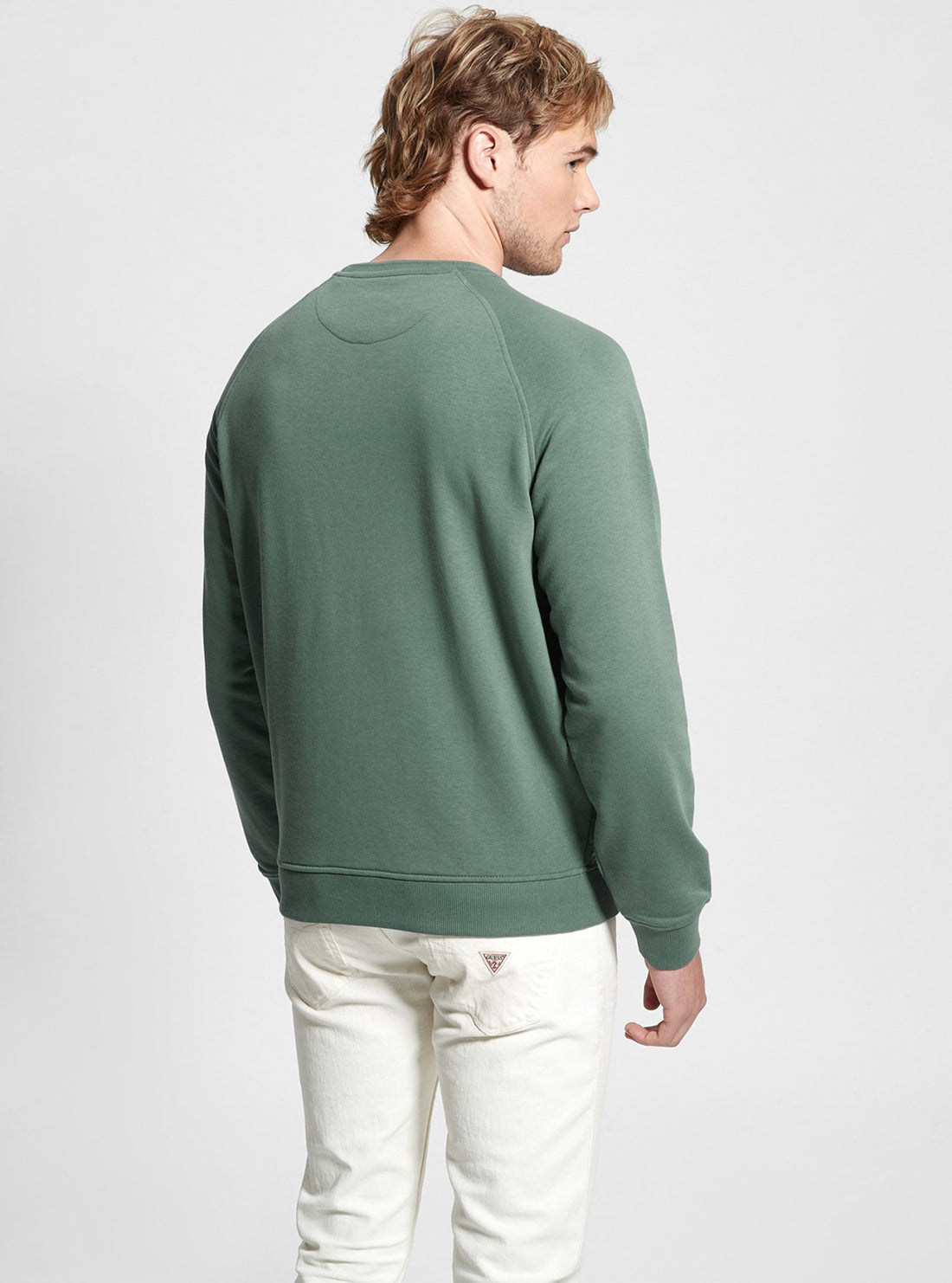 Eco Green Embroidered Jumper