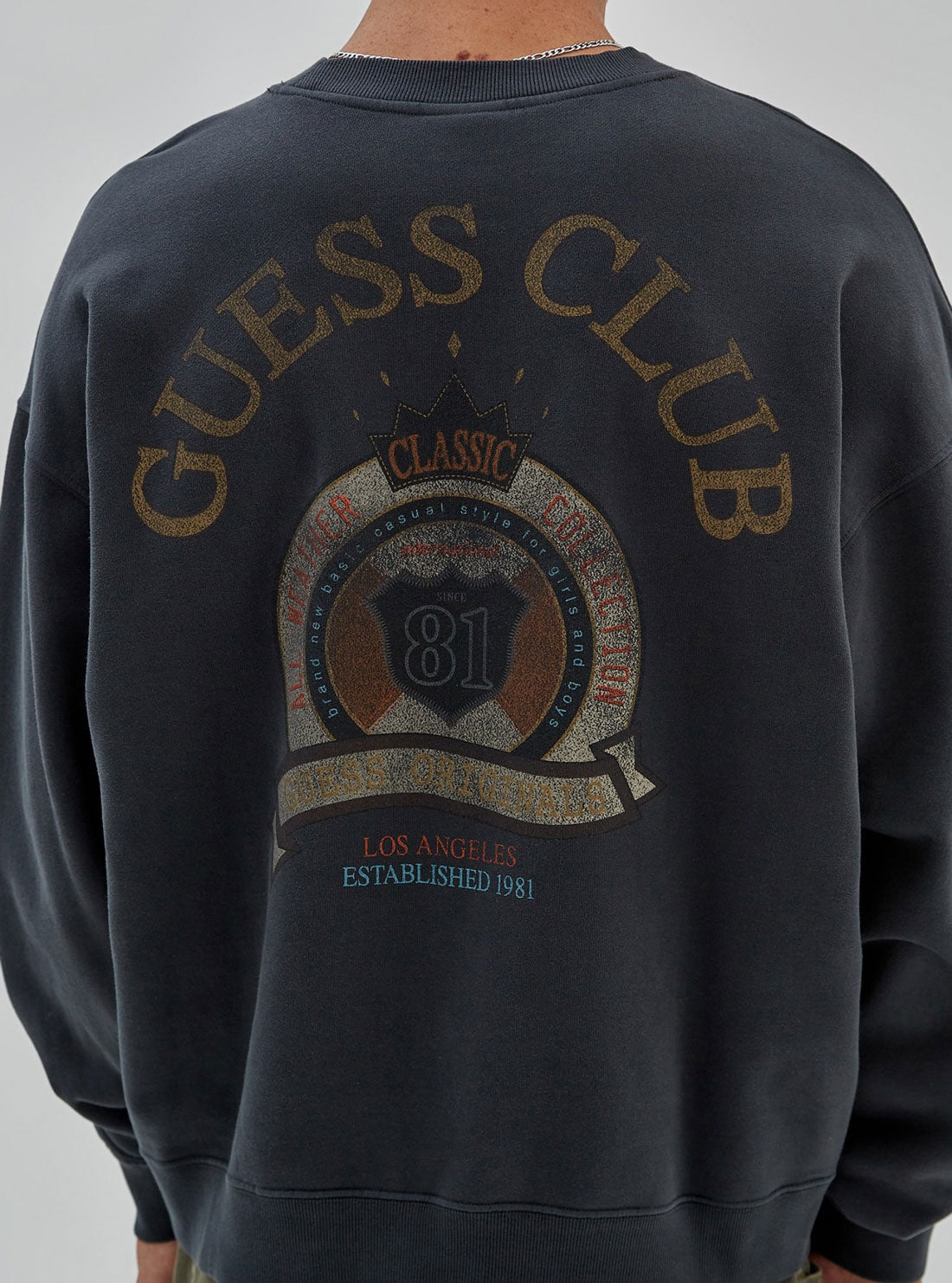 Guess Originals Varsity Jumper detail view