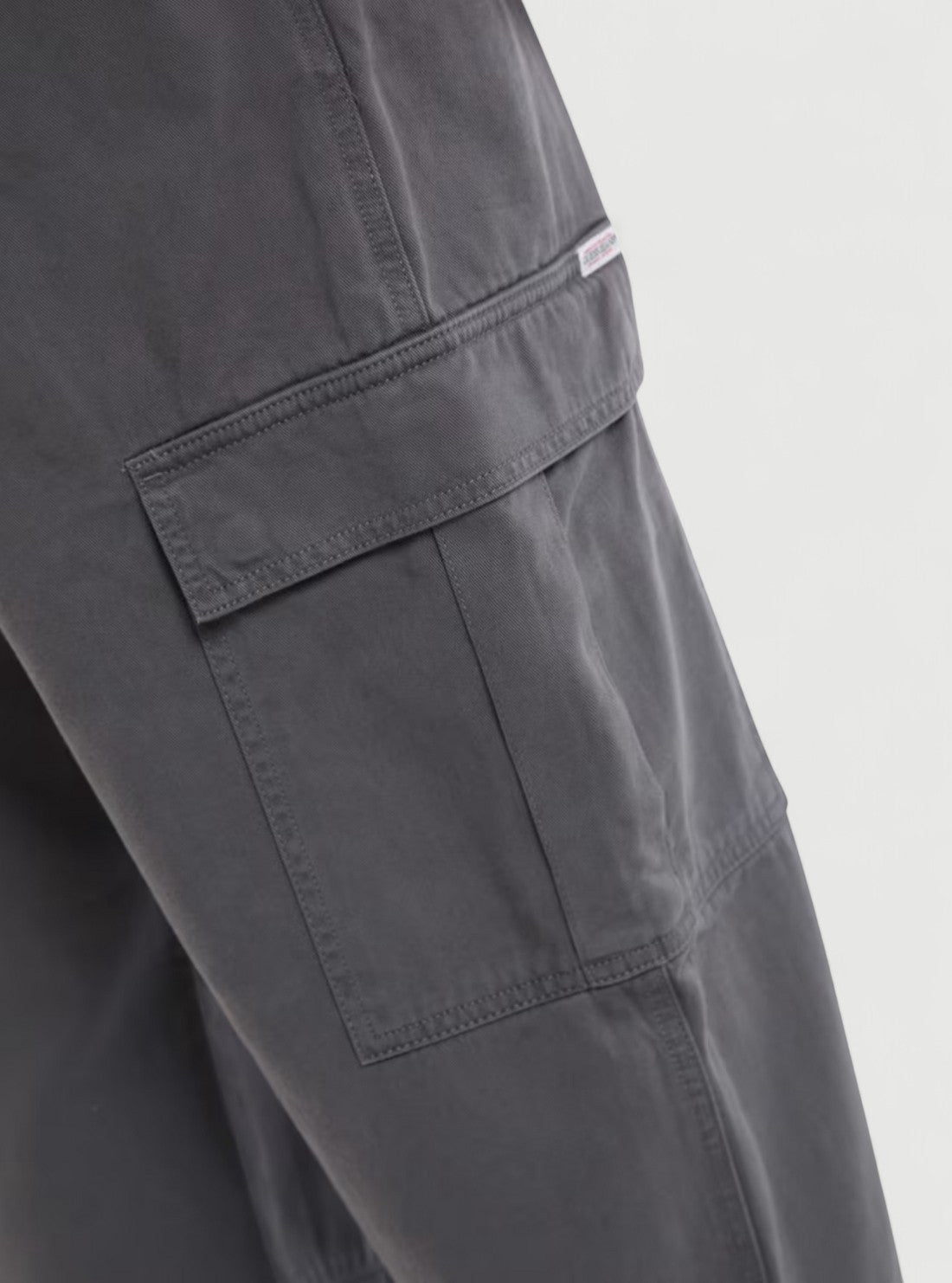 Guess Jeans Grey Cargo Chino Pants M4YB40WGCV1 Detail View