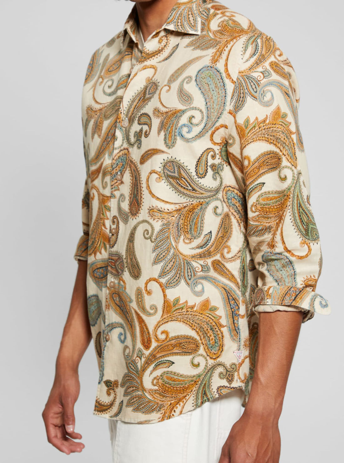 Eco Paisley Long Sleeve Shirt