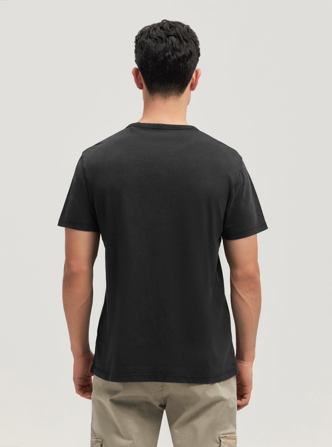 Eco Black Treated Triangle Logo T-Shirt