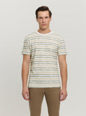 Eco White Striped T-Shirt