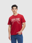 Guess Jeans Red Banner T-Shirt