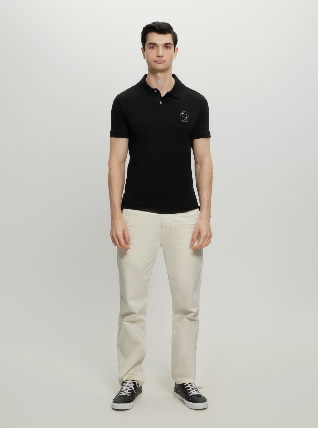 Eco Black Nolan Polo T-Shirt