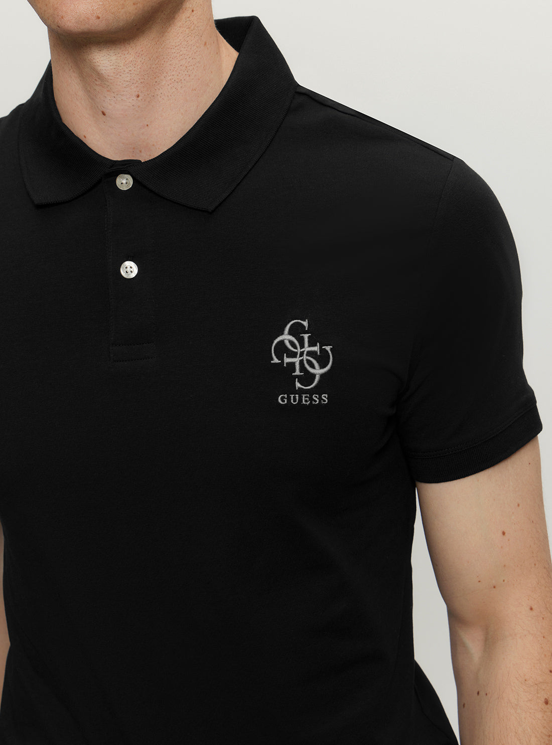 Eco Black Nolan Polo T-Shirt