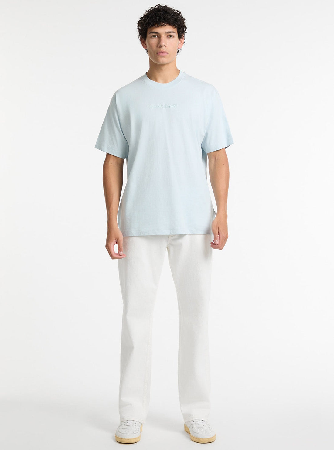 Guess Jeans White G18 Relaxed Jeans M5GAB3D5OC1 Full View