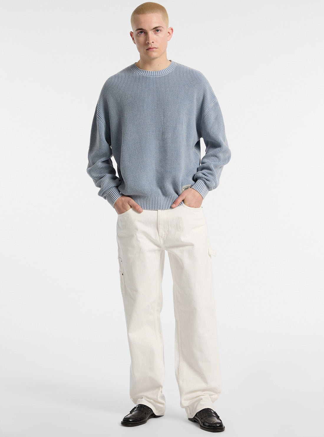 Guess Originals Blue Crewneck Sweater M5GR23Z3NH1 Full View