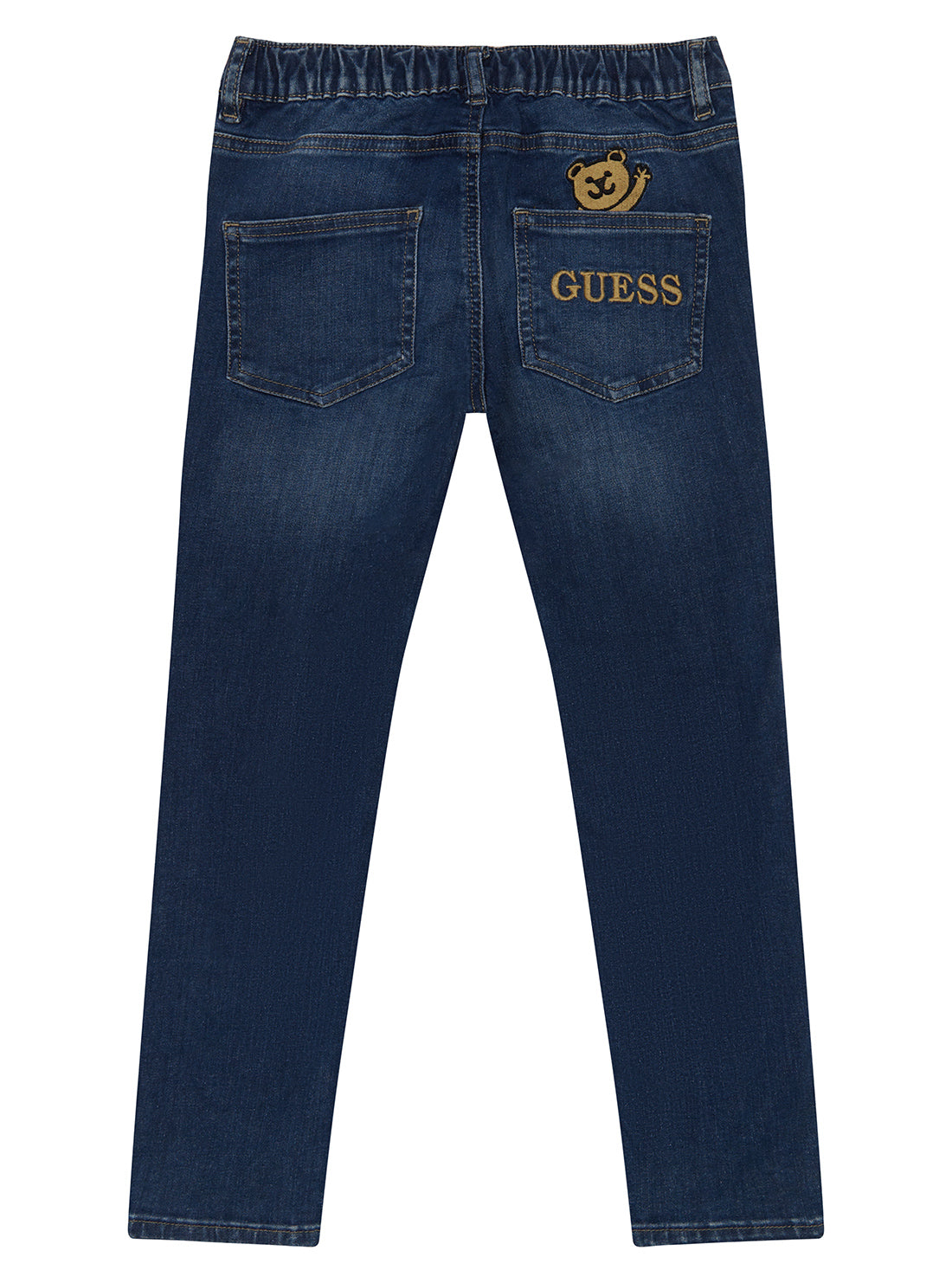 GUESS Denim Bear Embroidery Pants (2-7) back view
