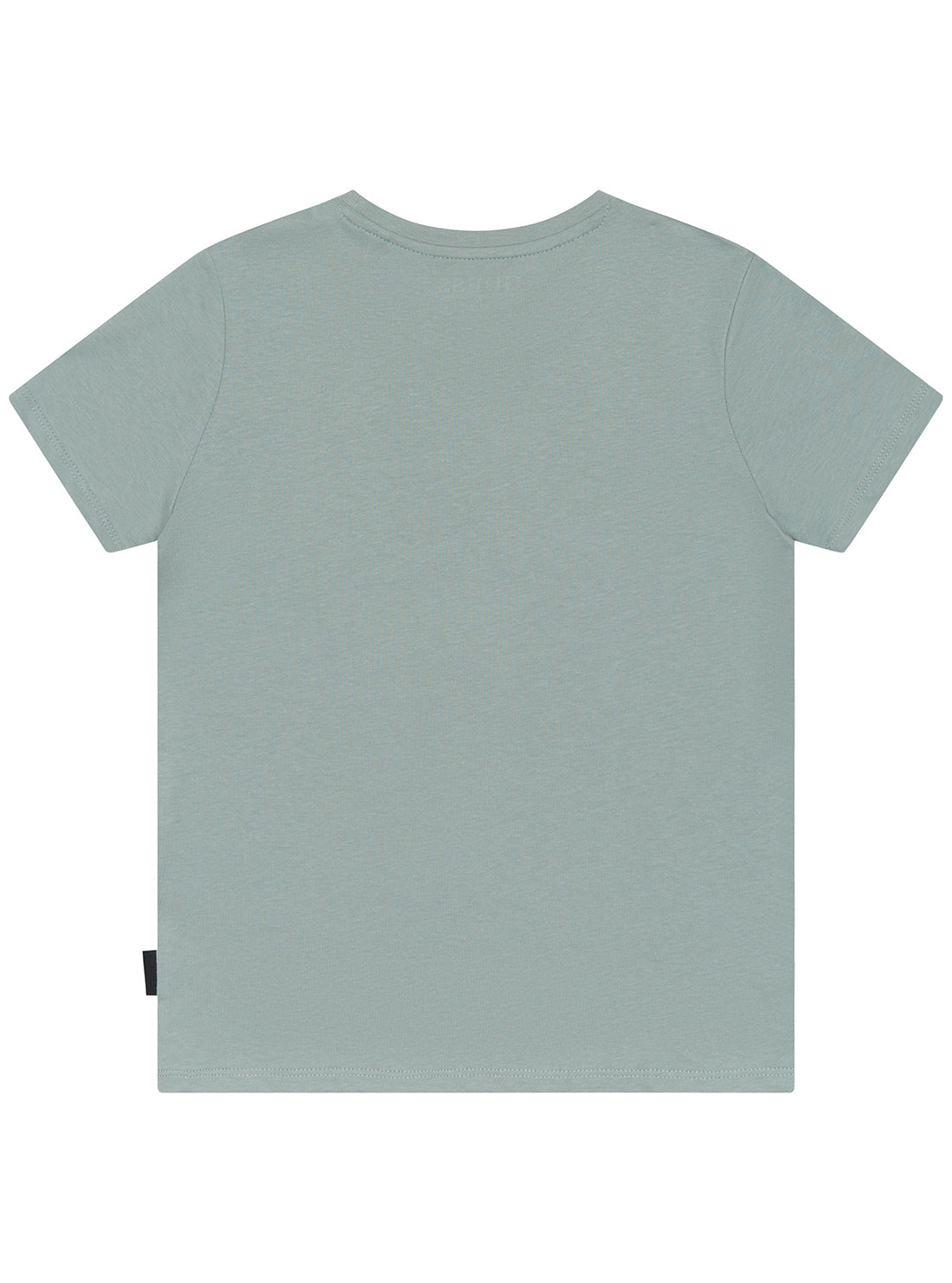 GUESS Green Grey Short Sleeves T-Shirt back view