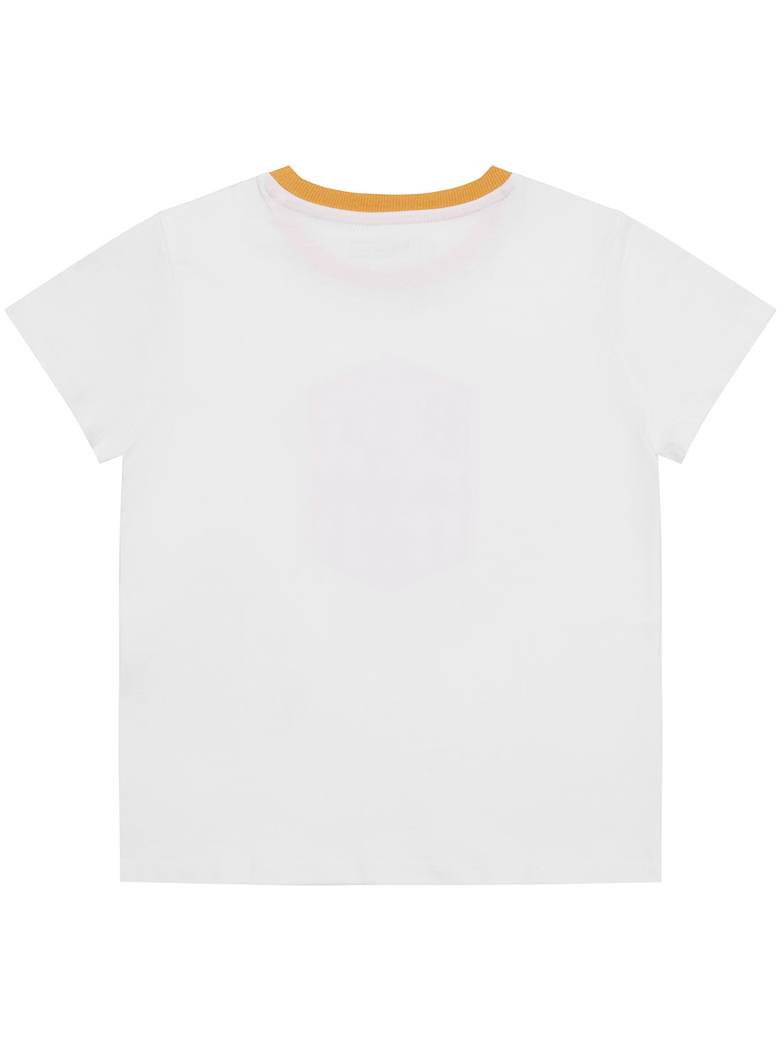 GUESS White Short Sleeve T-Shirt (2-7) back view