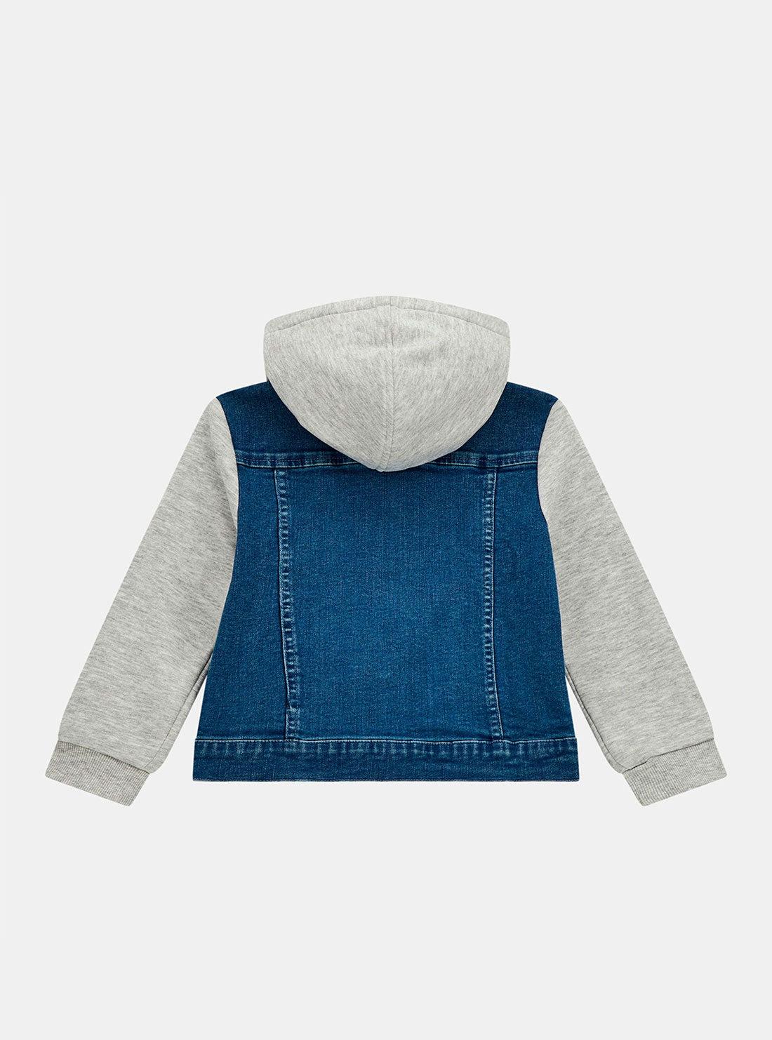 Blue Denim Hooded Jacket (2-7)