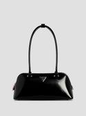 Black Arlena Shoulder Satchel Bag